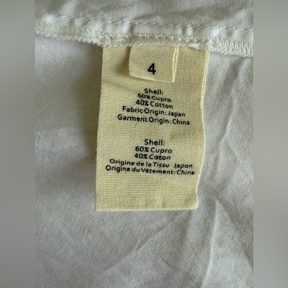 L’AGENCE White Halter Maxi Dress Size 4 | Cupro Cotton Blend | Elegant Racerback - Picture 4 of 8